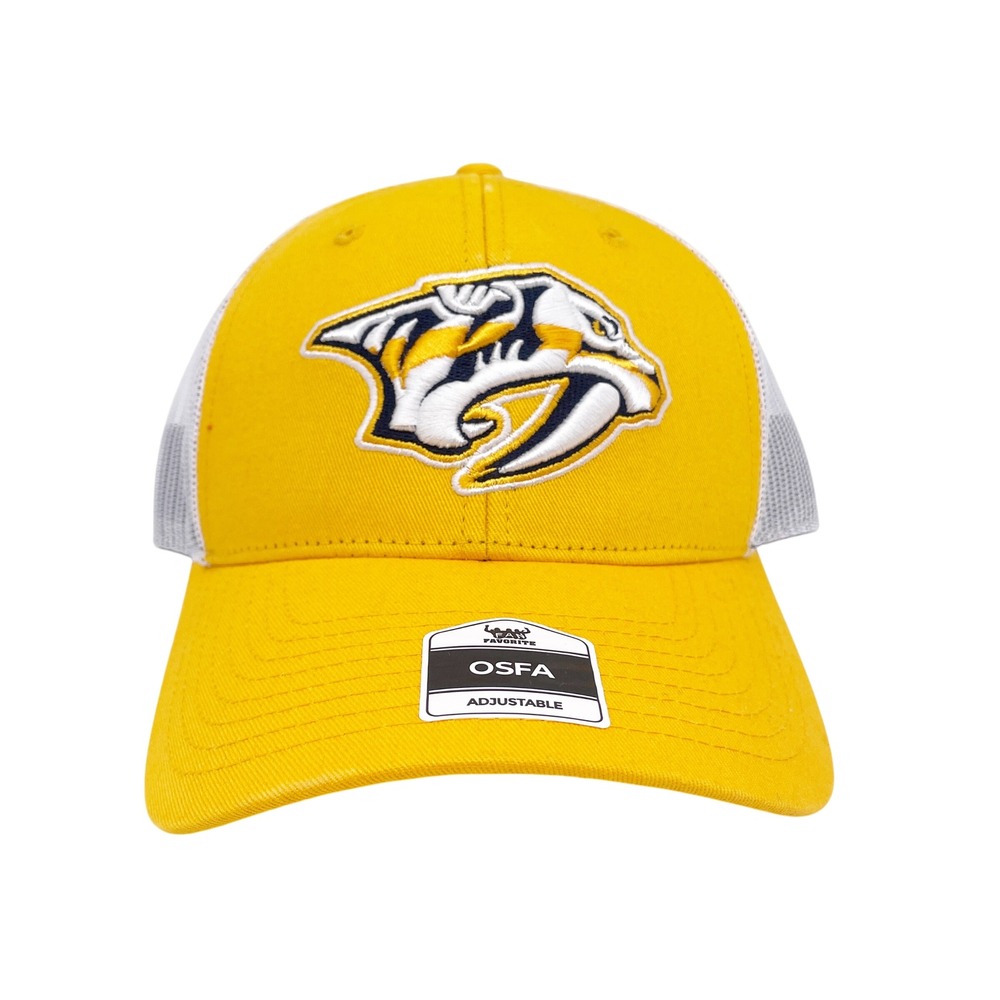 Fan‎ Favorite Men's Gold Nashville Predators NHL Snapback Hat OSFA